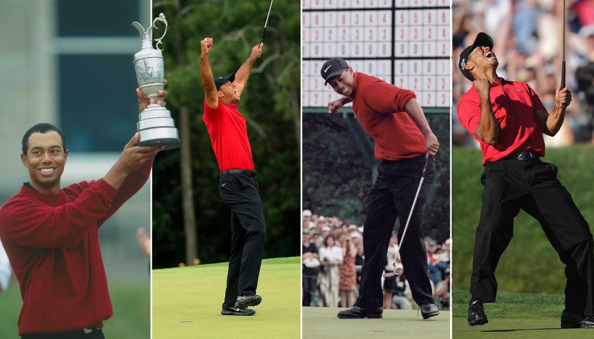 Tiger Woods và 3 giai đoạn vĩ đại trong sự nghiệp