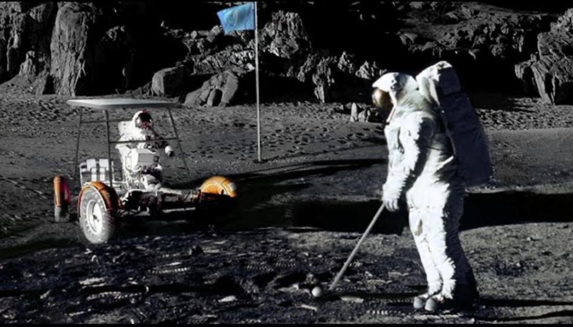 Golf - Môn thể thao duy nhất được chơi trên mặt trăng